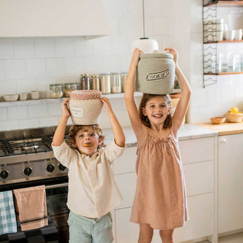 Canasta Gram Little Cookie Jar