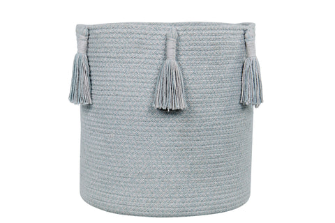 Canasta Woody Azul Perla