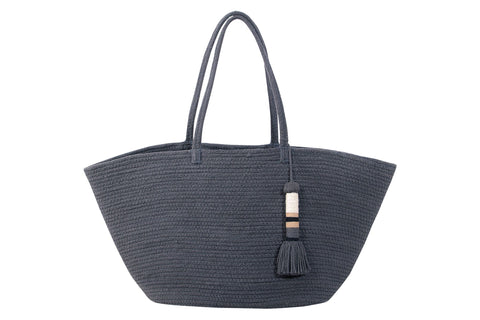 Canasta Basket Cistell Gris Oscuro